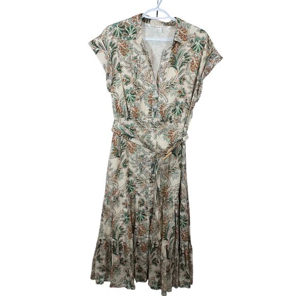 Veronica Beard Floral Stone Multi Vanessa Size 10 Dress - Picture 2 of 5